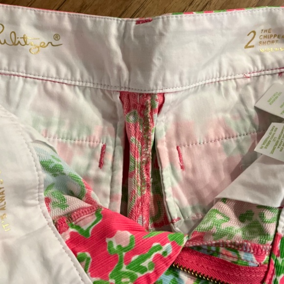 Lilly Pulitzer The Chipper Shorts, Pink Print, Size 2, - Picture 12 of 16